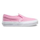 Vans Kids Perf Leather Slip-on (prism Pink)