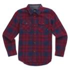 Vans Boys Monterey Flannel Shirt (port Royale)