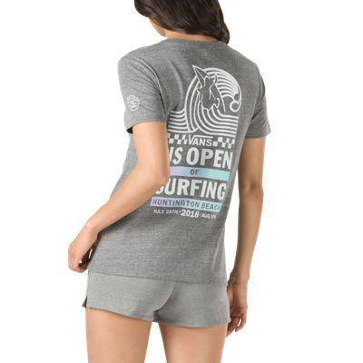 Vans 2018 Vuso Stacked Basic T-shirt (grey Heather)