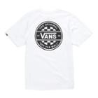 Vans Boys Checker Co. T-shirt (white/black)