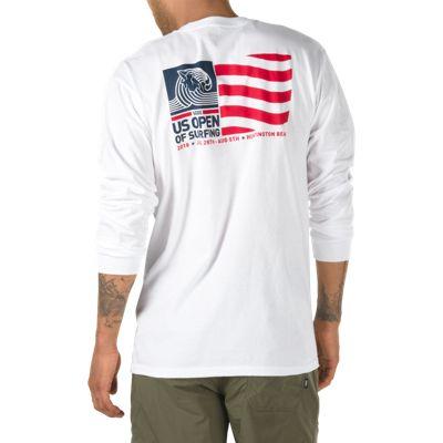 Vans 2018 Vuso Flag Long Sleeve T-shirt (white)