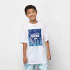 Vans Kids Print Box T-shirt (white/camo Flame)
