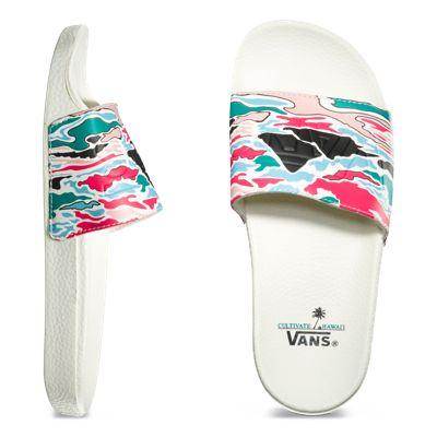 Vans Womens Slide-on (cultivate Hawaii)