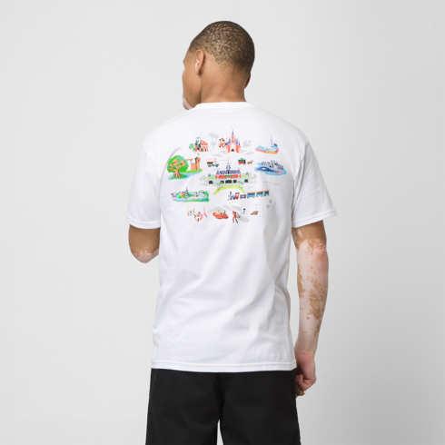 Vans Disney X Vans Park Map T-shirt (white)