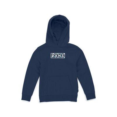 Vans Boys Easy Box Fill Pullover Hoodie (dress Blues)