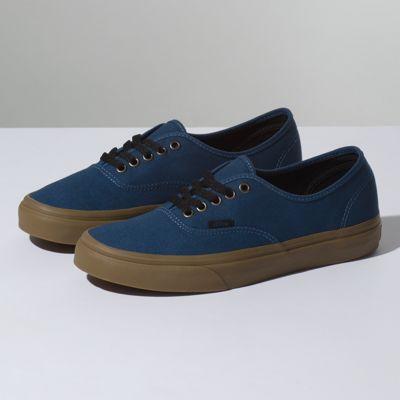 Vans Gum Authentic (dark Denim Black)