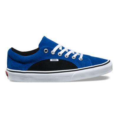 Vans 2-tone Suede Lampin (true Blue/black)