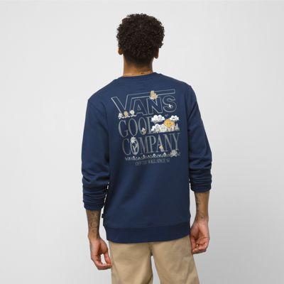 Vans The Goods Pullover Crew (dress Blues)