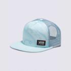 Vans Beach Bound Trucker Hat (blue Glow)