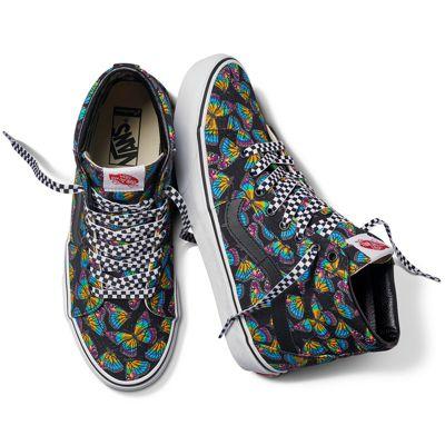 Vans Customs Rainbow Butterflies Sk8-hi (customs)