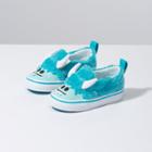 Vans Toddler Little Monsters Slip-on V (scuba Blue/blue Tint)