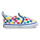 Vans Toddler Checkboard Asher V (multi Classic White)