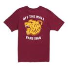 Vans Boys Poke The Bear T-shirt (burgundy)