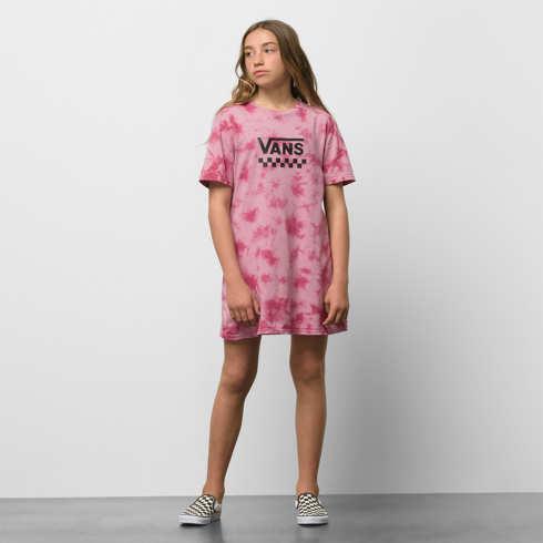 Vans Kids Cloud Wash Tee Dress (lilas)