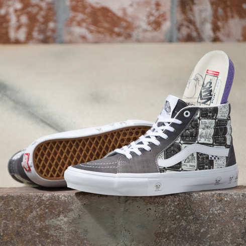Vans Daniel Johnston Skate Sk8-hi (raven)