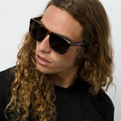 Vans Squared Off Sunglasses (cheetah Tortoise/dark Green)