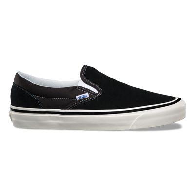 Vans Anaheim Factory Slip-on 98 Dx (suede/og Black)