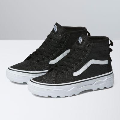 Vans Glitter Sentry Sk8-hi Wc (black/true White)