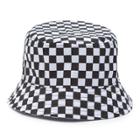 Vans Drizzle Drop Bucket Hat (black/white Checkerboard)