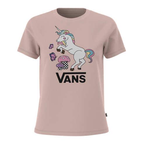 Vans Checked Unicorn Short Sleeve T-shirt (peach Whip)