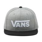 Vans Drop V Snapback Hat (heather Grey)