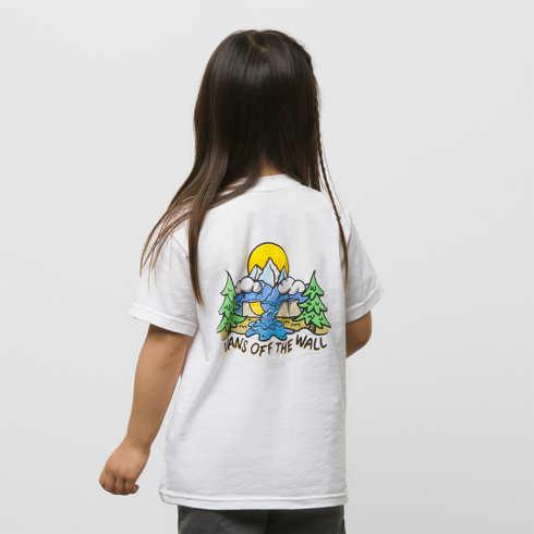 Vans Little Kids Dream Scene T-shirt (white)