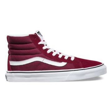 Vans Shoes Sk8-hi Slim (windsor Wine)