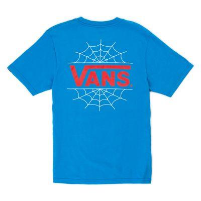 Vans Kids Vans X Marvel Spider-man Pocket T-shirt (spider-man Blue)