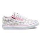 Vans Kids Polka Dot Old Skool Zip (wind Chime/pink Lady)