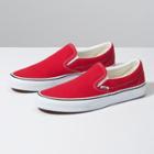 Vans Slip-on (racing Red/true White)