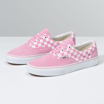 Vans Customs Prism Pink Checkerboard Era (customs)