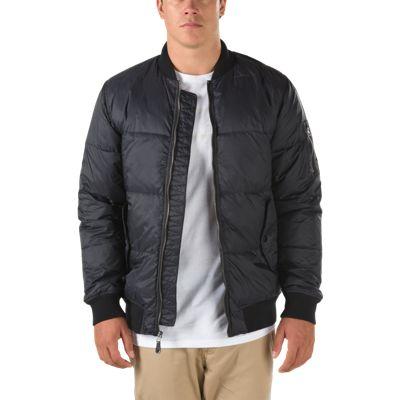 Vans Strahorn Quilted Bomber Jacket (black)