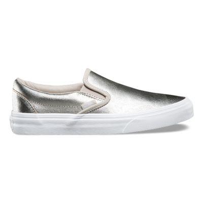 Vans Metallic Slip-on (silver/white)