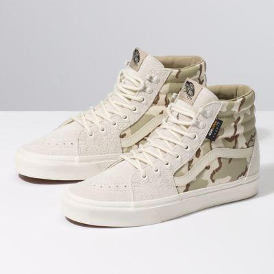 Vans Cordura Sk8-hi (white Asparagus/camo)