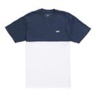 Vans Colorblock T-shirt (dress Blues/white)