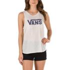 Vans Timeless Muscle Tee (white Sand)