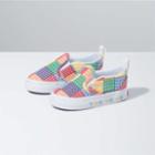 Vans Pride Toddler Slip-on V Shoe (multi/true White)