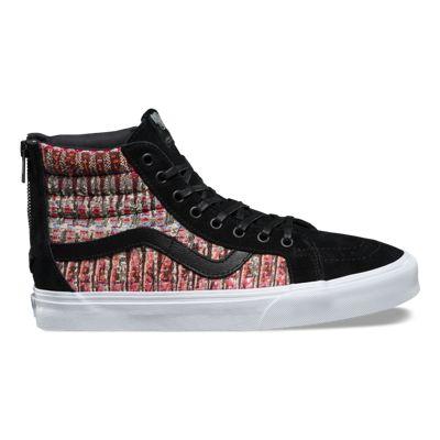 Vans Woven Sk8-hi Reissue Zip Dx (black)