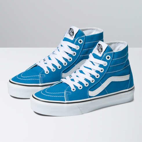 Vans Sk8-hi Tapered (color Theory Mediterranian Blue)