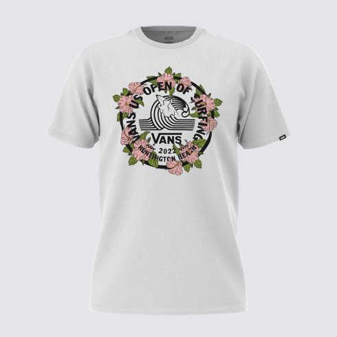 Vans Kids 2022 Vuso Wreath Crew Tee (white)