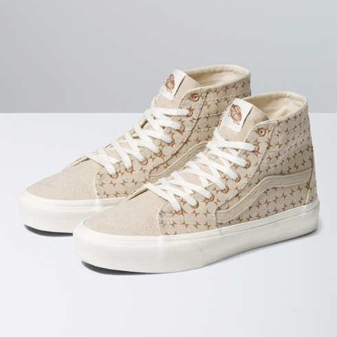 Vans Sk8-hi Tapered (eco Theory Checkerboard Brown)