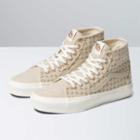 Vans Sk8-hi Tapered (eco Theory Checkerboard Brown)
