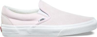 Vans Suede Canvas Slip-on (orchid Ice/true White)