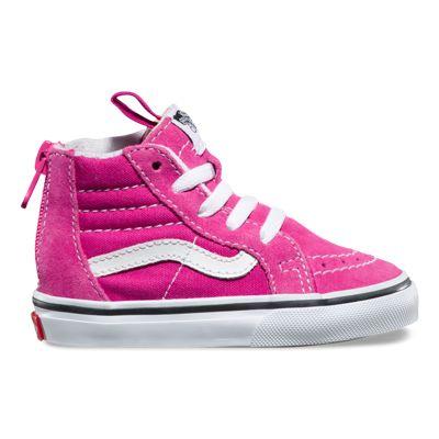 Vans Toddler Sk8-hi Zip (very Berry/true White)