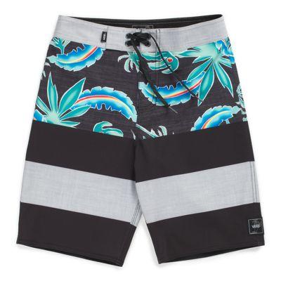 Vans Boys Era 18 Boardshort (black Pit Stop Floral)