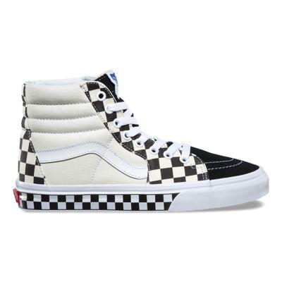 Vans Checker Sidewall Sk8-hi (black/true White)