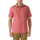 Vans Guilder Buttondown Shirt (paprika) Mens T-shirts