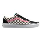 Vans Customs Old Skool Pro (b/w Check With Pink)
