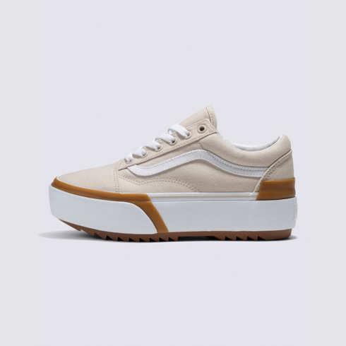 Vans Canvas Old Skool Stacked Shoe (french Oak)