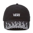 Vans Court Side Printed Hat (black Checker Flame)